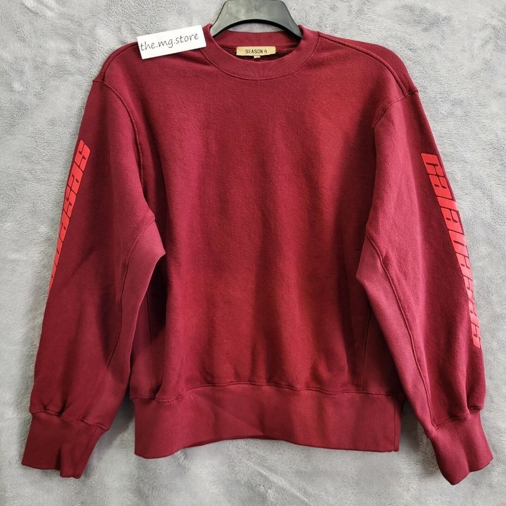 Yeezy Season 4 Calabasas Crewneck Sweatshirt Scorpio Size XS